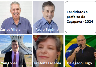 Pesquisa eleitoral mostra candidato a prefeito de Caçapava, Delegado Hugo à frente com 30% das intenções de voto