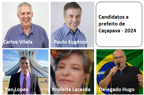 Pesquisa eleitoral mostra candidato a prefeito de Caçapava, Delegado Hugo à frente com 30% das intenções de voto